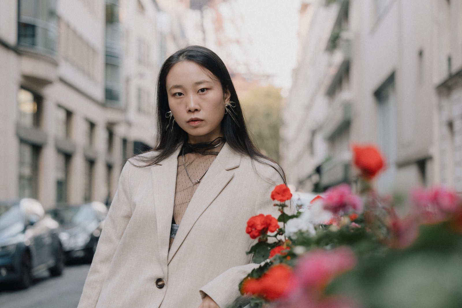 Shooting portrait rue de Monttessuy
