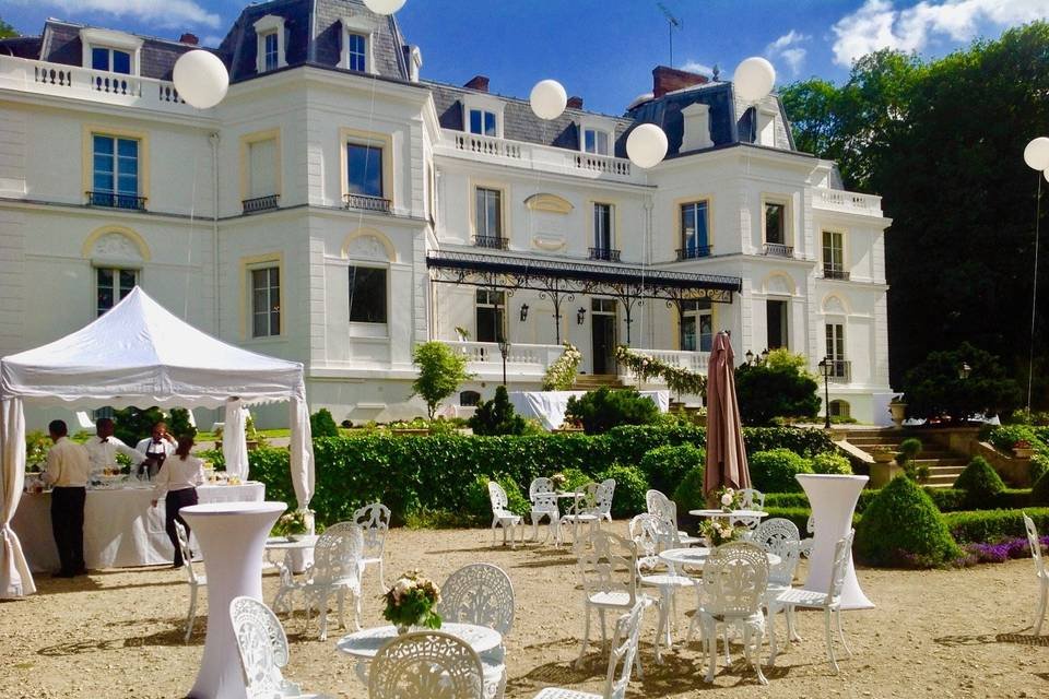 Le Château des Clos vue de face